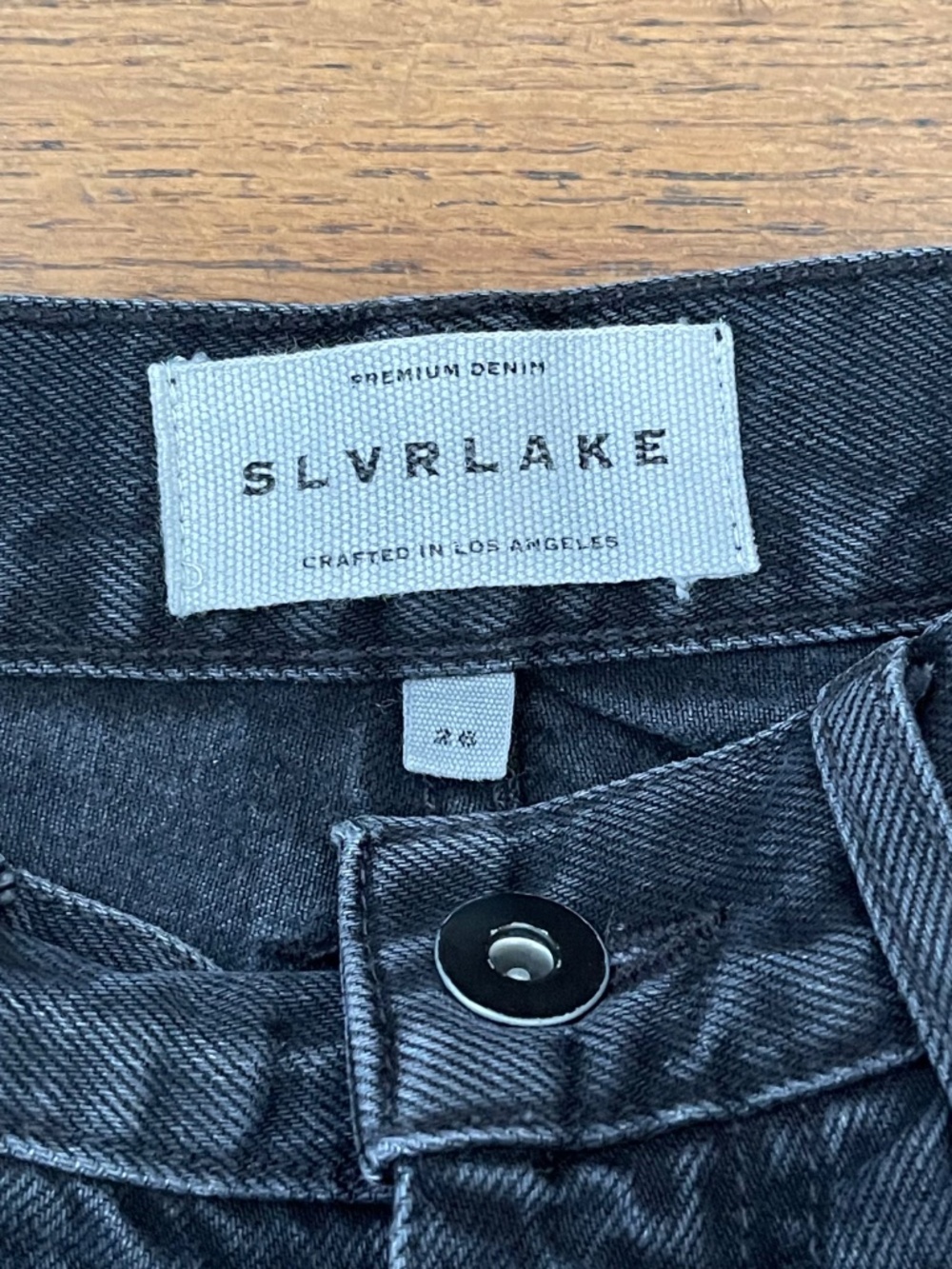 SLVRLAKE Rider Straight Jeans Long Gone Wash - Picture 4 of 12